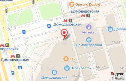 Терминал МТС-Банк в Южном Орехово-Борисово на карте