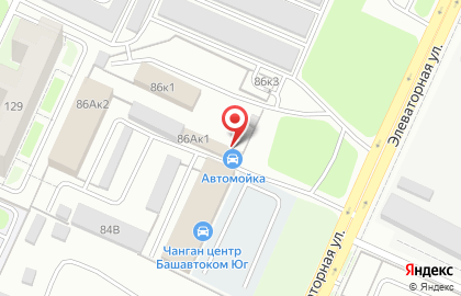 Автомойка в Уфе на карте