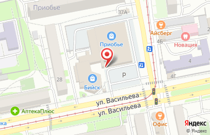 Аптека Эвалар в Барнауле на карте
