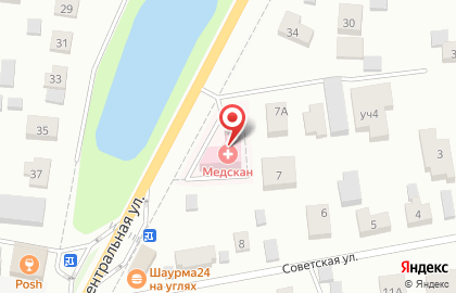 Медицинский центр Медскан на Ильинском шоссе на карте