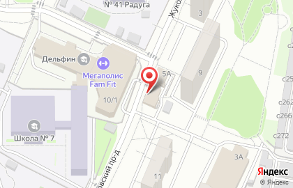 Цветочный салон Виктория Цвет в Видном на карте