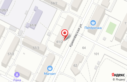 Химчистка УФАХИМЧИСТКА на Кремлевской улице на карте