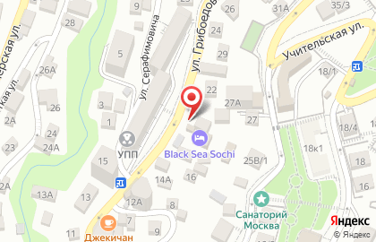 Гастроном в Сочи на карте