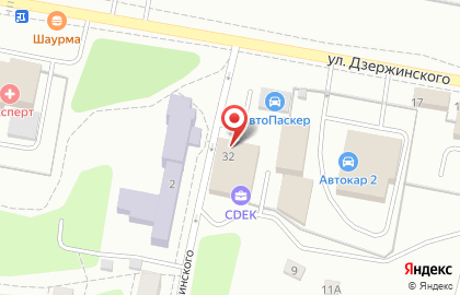 Служба доставки и логистики Сдэк в Орехово-Зуево на карте