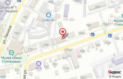 Сакура, кафе на Пионерской улице на карте