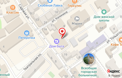 Ремонт телефонов в Черняховске на карте