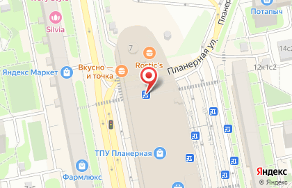 Магазин Zenden на Планерной на карте