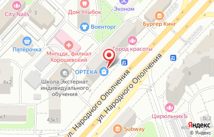 Магазин ЗооГалерея в Москве на карте