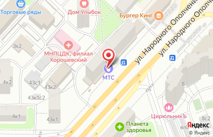 Магазин ЗооГалерея в Москве на карте