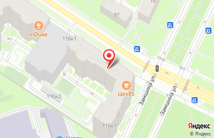 Пекарня БулкаХлеба на проспекте Металлистов на карте