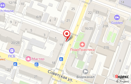 Компания Зубная Академия на улице Горького на карте