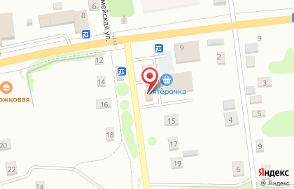 Магазин Солнечный на Красноармейской улице на карте