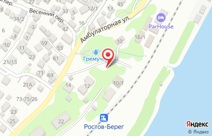 Продуктовый магазин в Ростове-на-Дону на карте