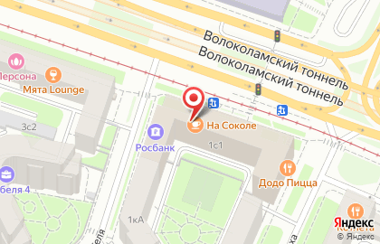 Торговая компания Новая Линия на Волоколамском шоссе на карте