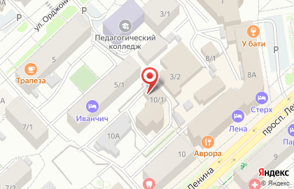 Банкомат Байкальский банк Сбербанка России на проспекте Ленина, 10/1 на карте