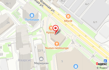 Инвестиционная компания General Invest на Военной улице на карте