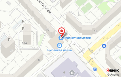 Супермаркет Магнит в Белгороде на карте
