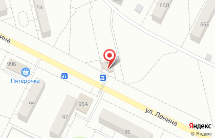 Кафе Пират Пицца на улице Ленина на карте
