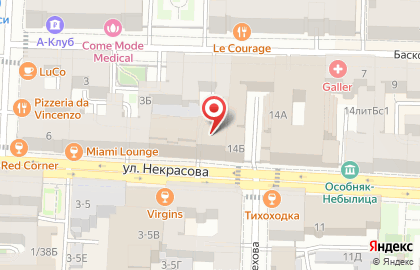 Олимп в Басковом переулке на карте