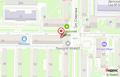 Магазин Андреич в Новокузнецке на карте