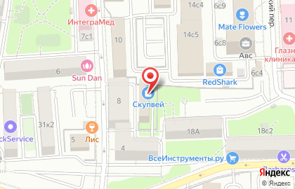 Служба патронажных услуг Флорис-Мед на карте