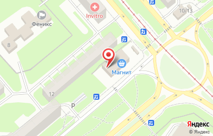 Олимп на проспекте Строителей на карте