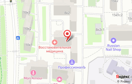 Клиника Восстановительная медицина на Бескудниковском бульваре на карте