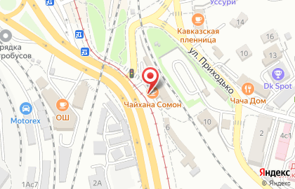 Кафе Пахлава на улице Воропаева на карте