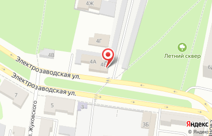 Ритуальная служба Реквием на Электрозаводской улице на карте