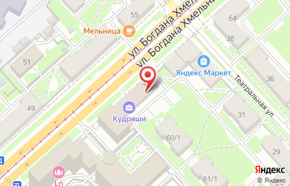 СТА-Новосибирск на улице Богдана Хмельницкого на карте