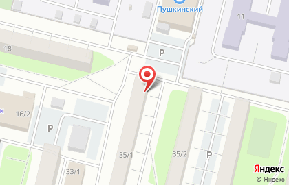 Аптечный пункт в Ханты-Мансийске на карте