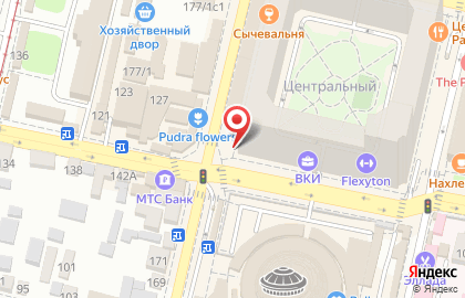 Продовольственный магазин Агрокомплекс на улице Будённого, 129 на карте