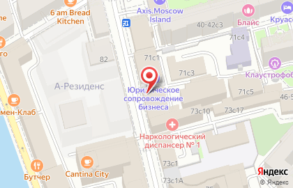 СМП Банк на Садовнической улице, 71 стр 2 на карте
