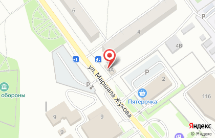 Продуктовый магазин в Туле на карте