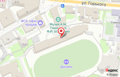 Федерация любительского футбола Поволжья на карте