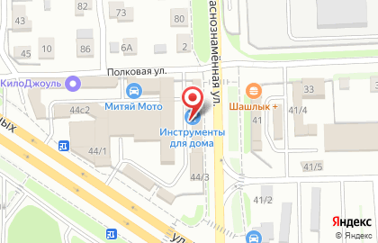 ООО АПИС на улице Братьев Кашириных на карте