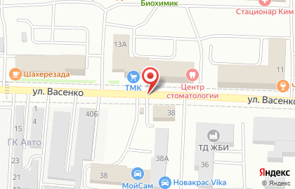 Florange на улице Васенко на карте