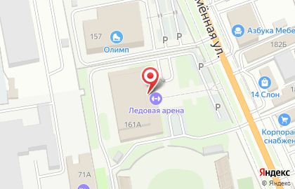 Буфет на Краснознамённой улице на карте