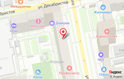 Запсибкомбанк в Октябрьском районе на карте