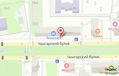 Киоск бытовых услуг на Чонгарском бульваре на карте