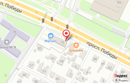 Фирменная сеть магазинов Варница в Октябрьском районе на карте