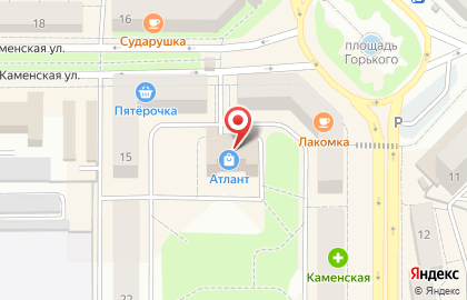 Компания Атланттекс в Каменск-Уральском на карте