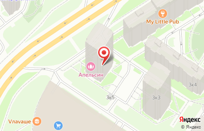 Автошкола ПрайтАвто на Кушелевской дороге на карте