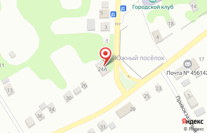 Карабашская ветлечебница на карте