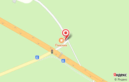 Кафе Пикник на Трактовой улице на карте