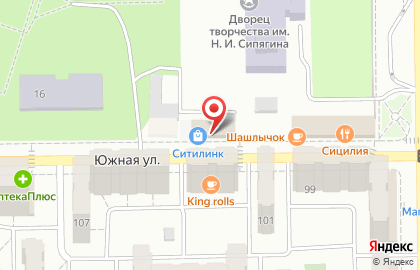 Пиццерия Додо Пицца в Новороссийске на карте