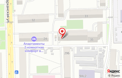 Минимаркет Смак в Октябрьском районе на карте