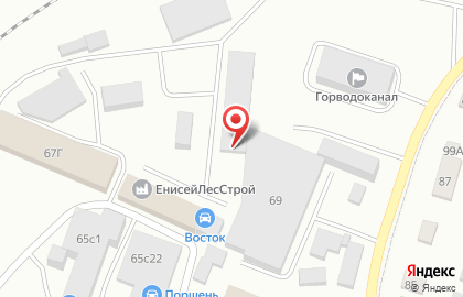 Компания по продаже бетона по госту Енисейлесстрой на карте