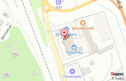 Краст на Донбасской улице на карте