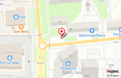 Киоск по продаже кондитерских изделий в Орджоникидзевском районе на карте